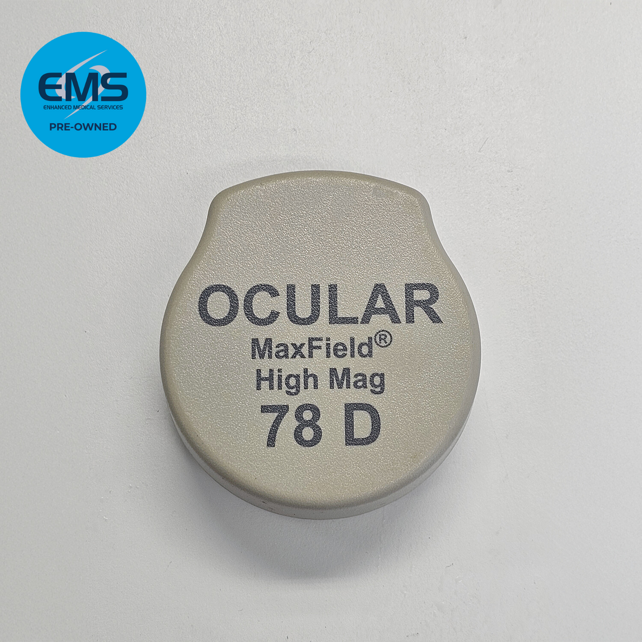 Ocular OI-HM MaxLight High Magnification (78D) Lens (Pre-owned) Case Closed