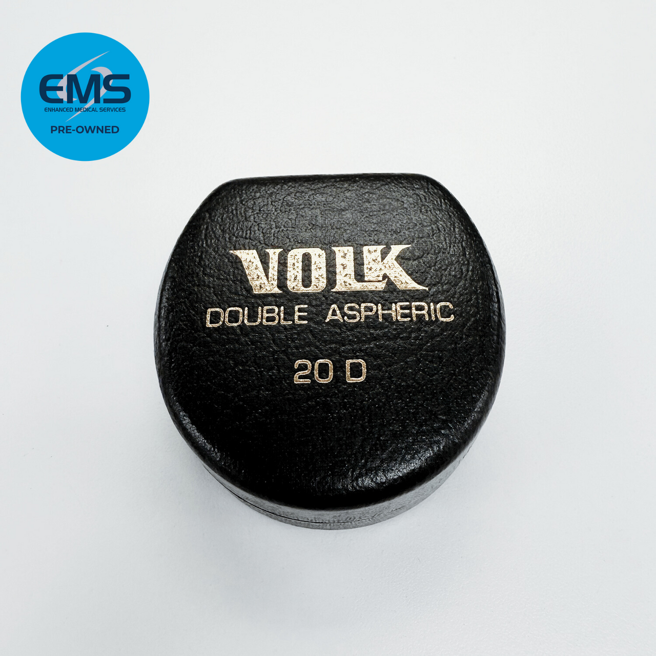 Volk 20D Large - Aspherical Lens, Clear (Pre-owned) Case Closed