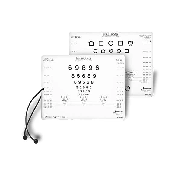 Good-Lite LEA SYMBOLS® & LEA NUMBERS® Near Vision Card