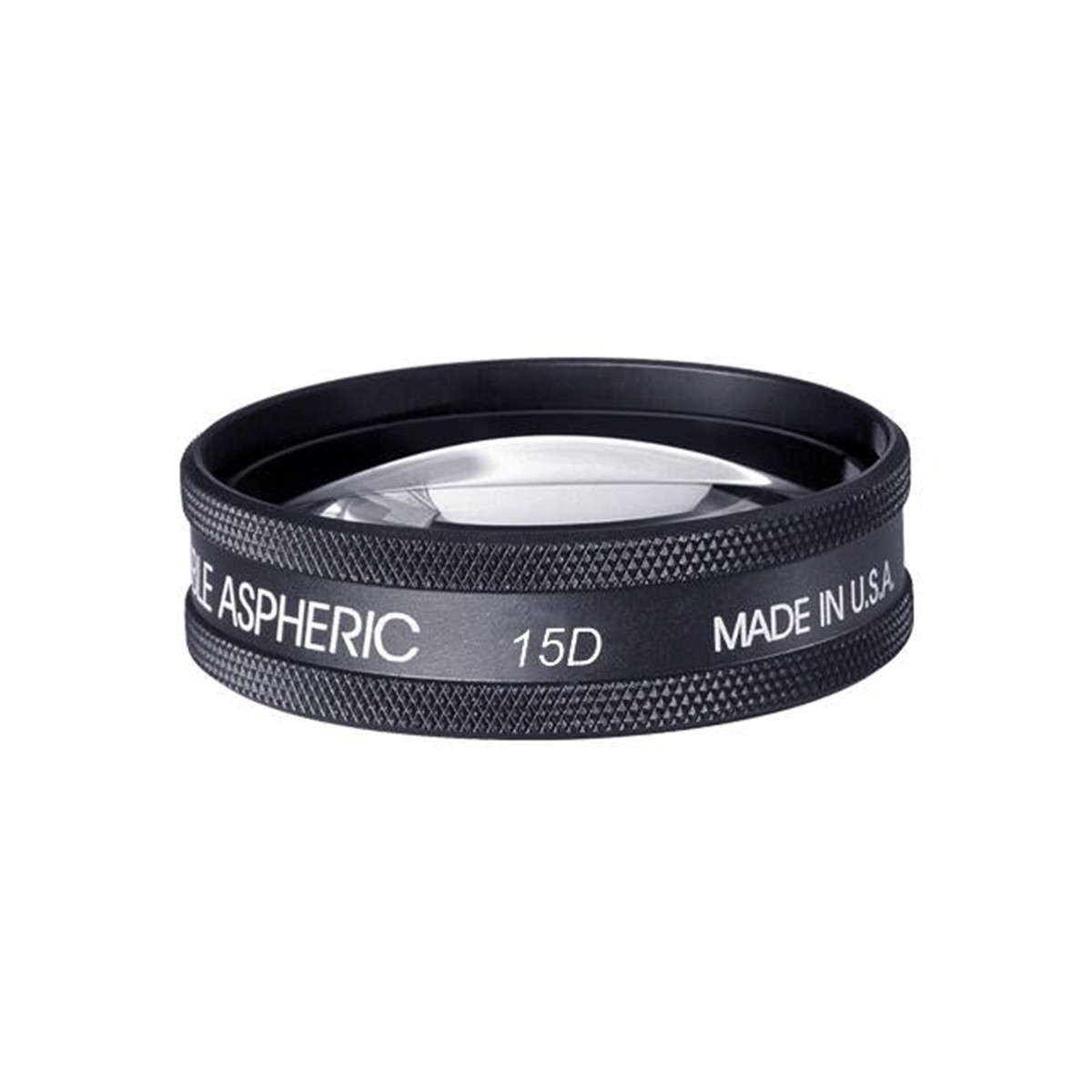Clearance Volk 15D Small Aspheric Lens, Yellow, 45mm, with Black Ring Subject to Availability