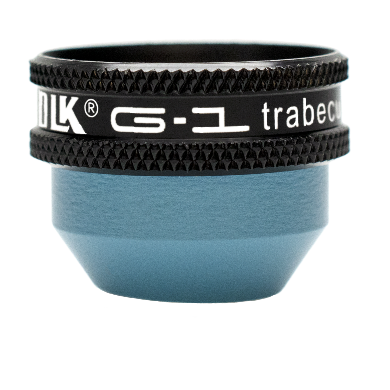 Clearance Volk VG1NF One-Mirror Glass Trabeculum Laser Lens (No Flange-No Fluid), with Black Ring