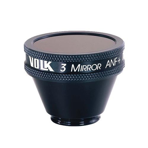 Clearance Volk VU3MIRANF+ 3 Mirror Diagnostic ANF+ Lens, Uncoated, Plastic, with Black Ring
